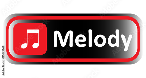 Long icon red black melody