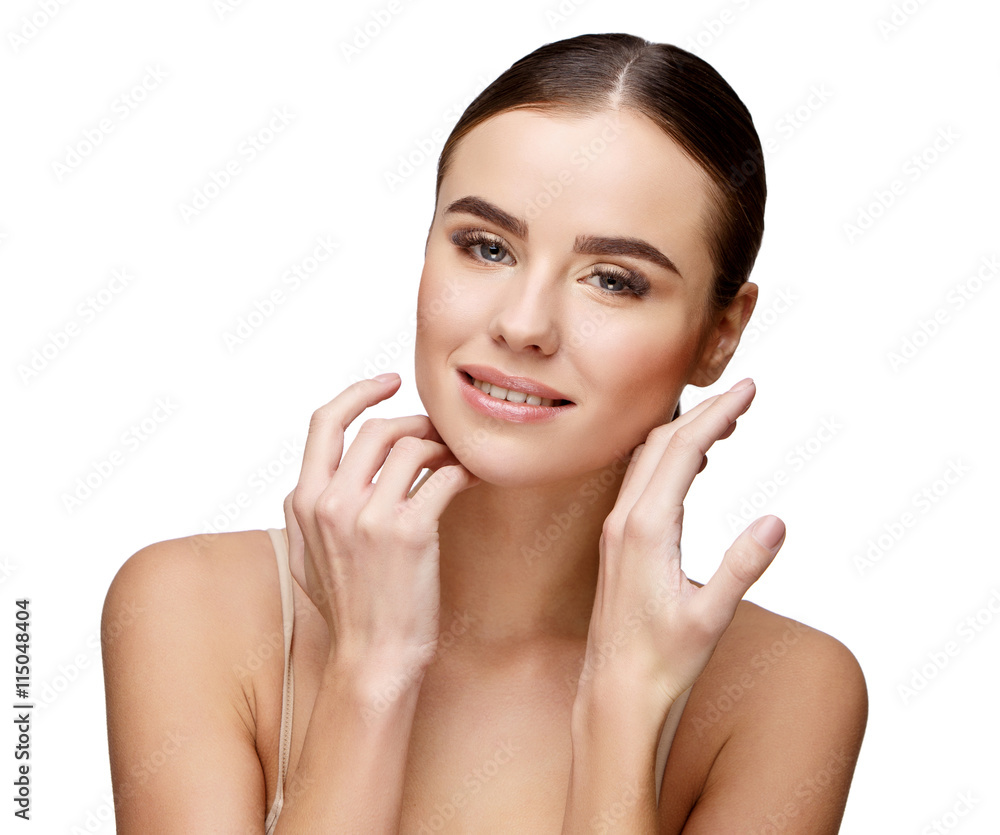 Beautiful Young Woman with Clean Fresh Skin Beautiful Young Woman with Clean Fresh Skin