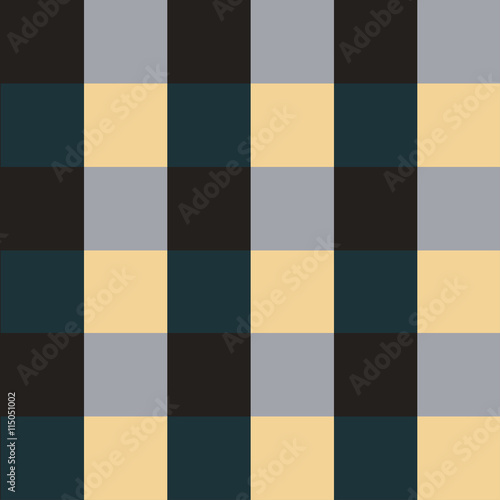 Green Violet Chess Board Background Vector Illustration