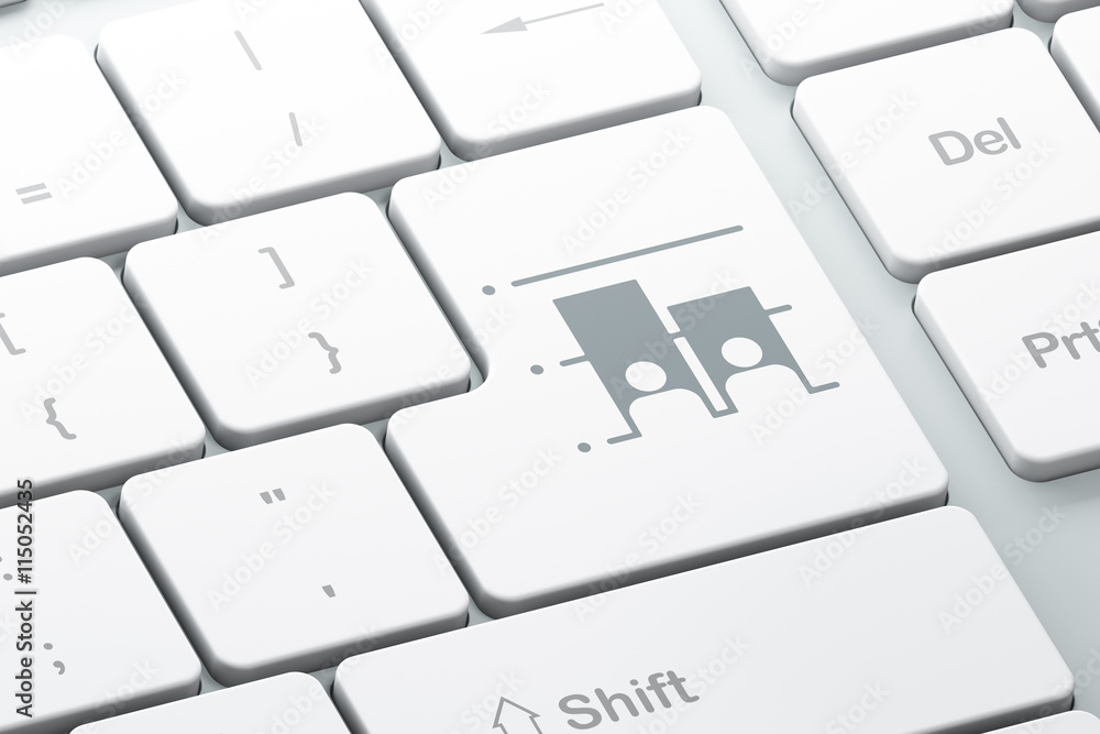 Politics concept: Election on computer keyboard background Politics concept: Election on computer keyboard background