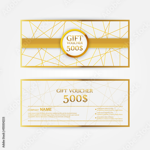 Gift voucher template