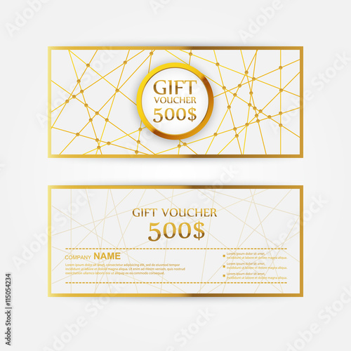 Gift voucher template