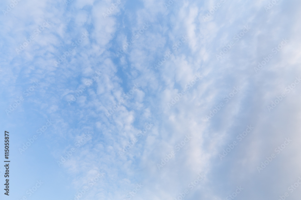 cloud with blue sky