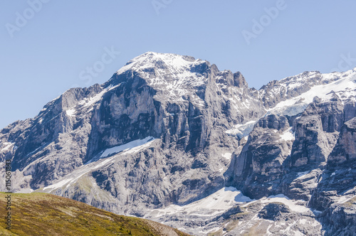 Grindelwald, Berner Oberland, Alpen, Engelhörner, Grosse Scheidegg, Wanderweg, Höhenweg, Schweizer Berge, Sommer, Schweiz © bill_17