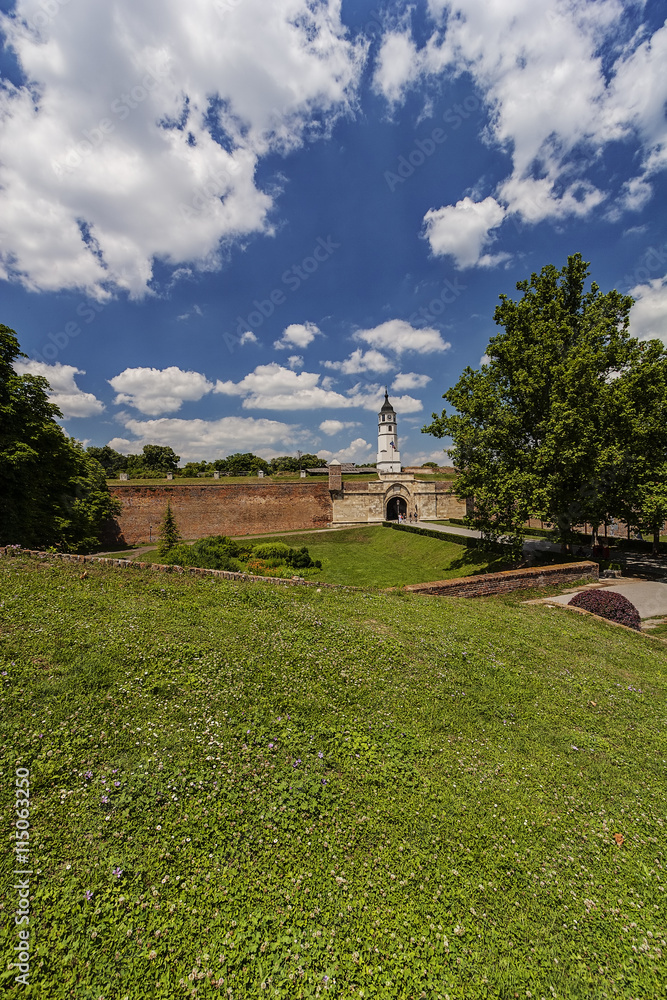 Belgrade fortress and park