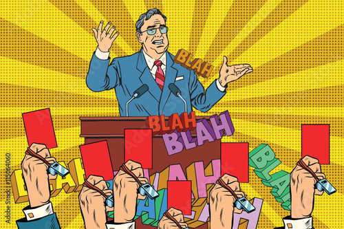 Distrust of politics, a red card candidate