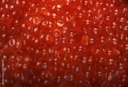 red caviar  background
