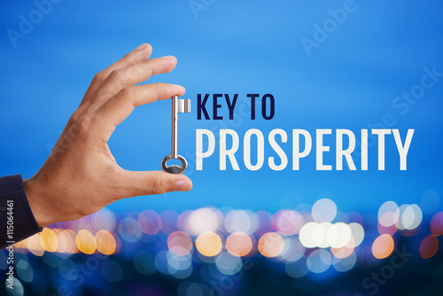 Key to prosperity photo