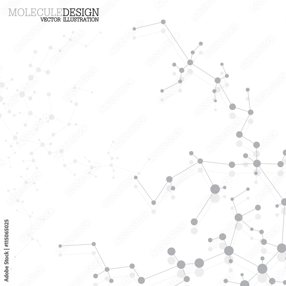 Structure molecule of DNA and neurons. Abstract background. Medicine, science, technology. Vector illustration for your design Structure molecule of DNA and neurons. Abstract background. Medicine, science, technology. Vector illustration for your design