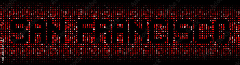San Francisco text on hex code illustration San Francisco text on hex code illustration