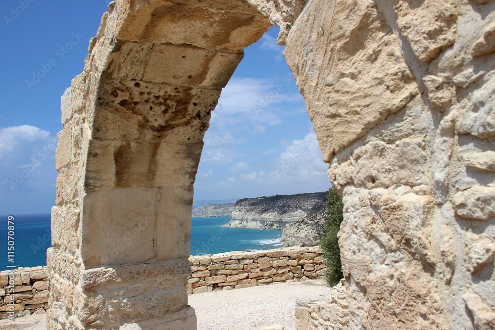Ruinen von Kourion auf Zypern
