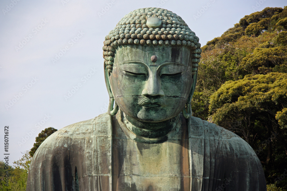 Statue du grand Bouddha à Kamakura, Japon