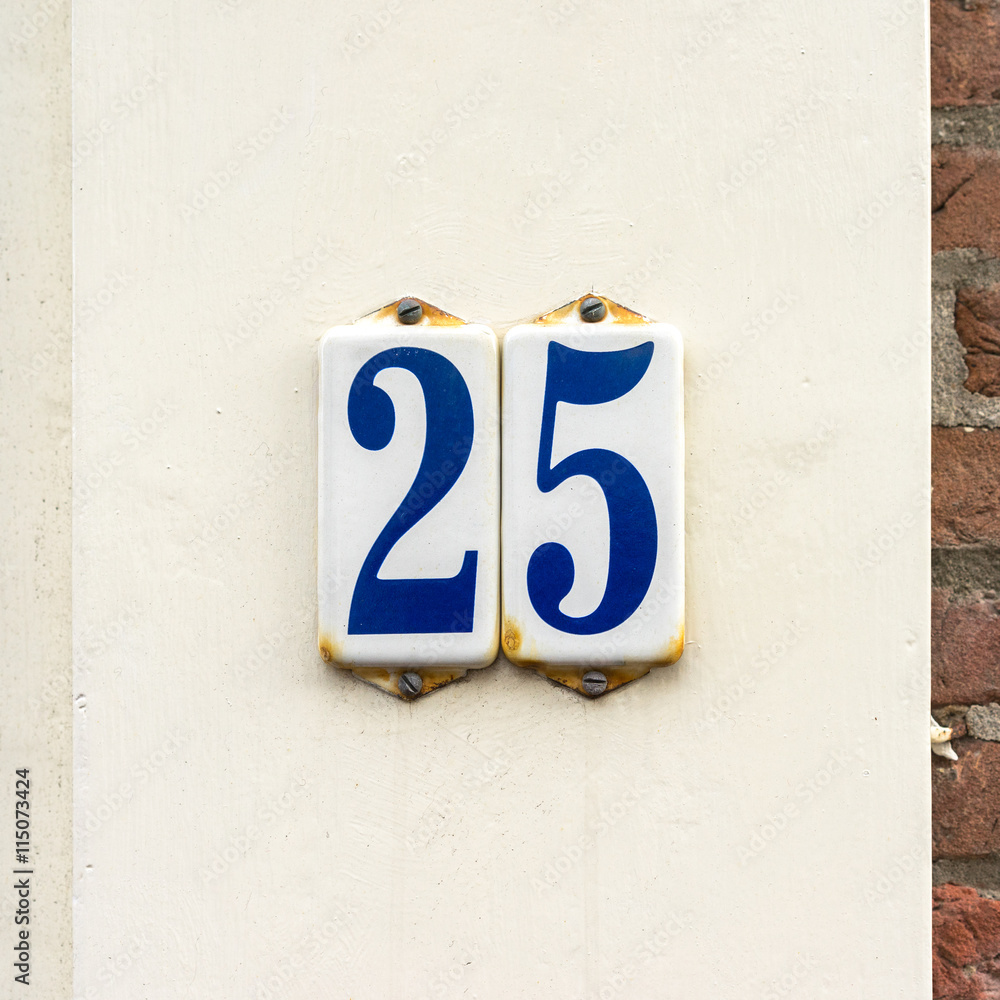 Number 25 Number 25