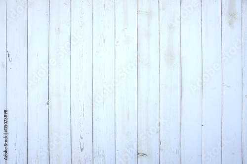 White wood texture background. The vertical boards.