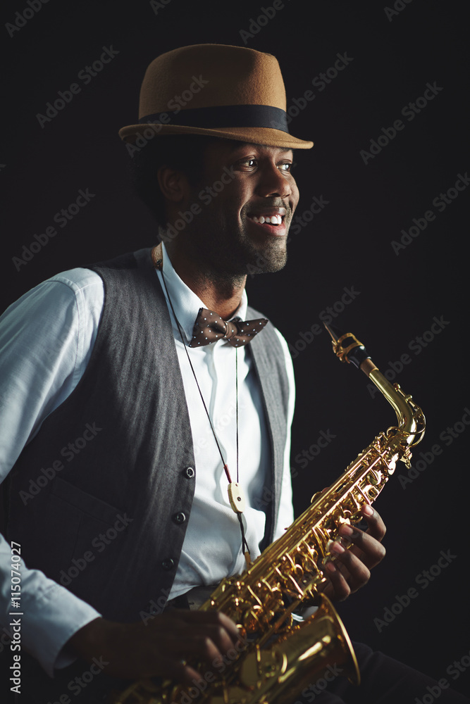 Fototapeta premium Modern jazzman