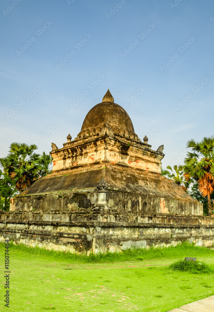 stupa in Luang Prabang,Loas