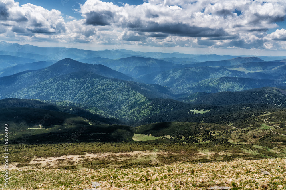 Fototapeta premium Beautiful mountain view