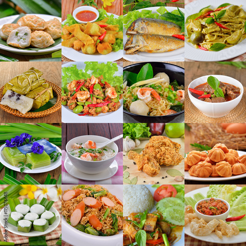 Variety of Thai Food