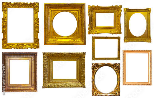 collection of frames isolated