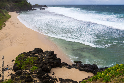 Gris Gris Beach Küste von Mauritius photo