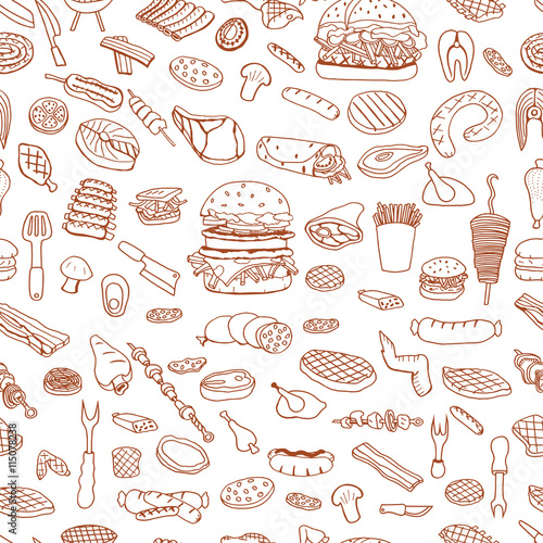 Barbecue Grill Pattern