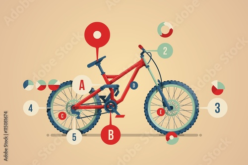 mountain bike infographic