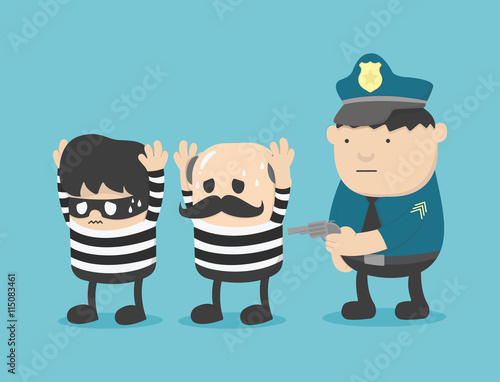 Two robbers arrested by police