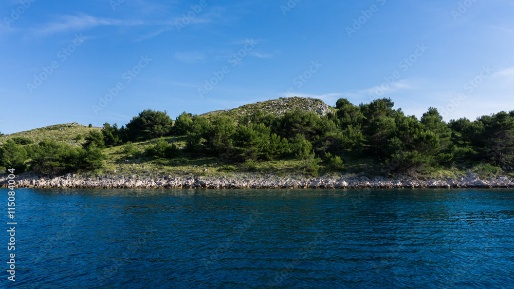 The Adriatic sea view. beautiful image