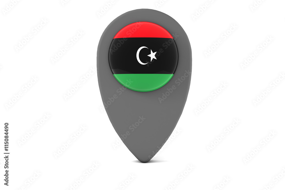 Lybia Pin Icon Lybia Pin Icon
