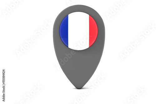 Free Download France pin icon - GFXLoad