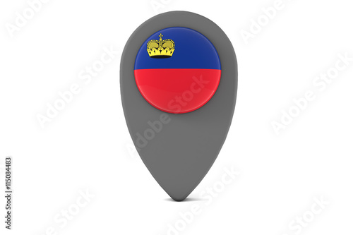 Free Download Liechtenstein Pin Icon - GFXLoad