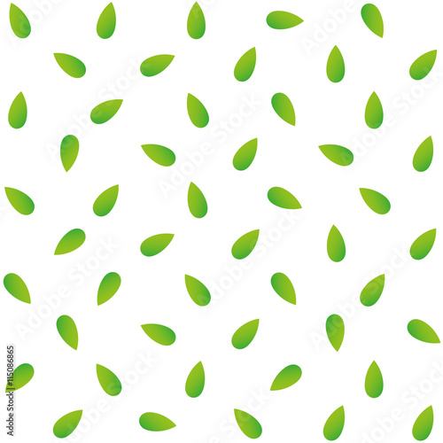 Seamless with ECO green leaf pattern. Organic design
