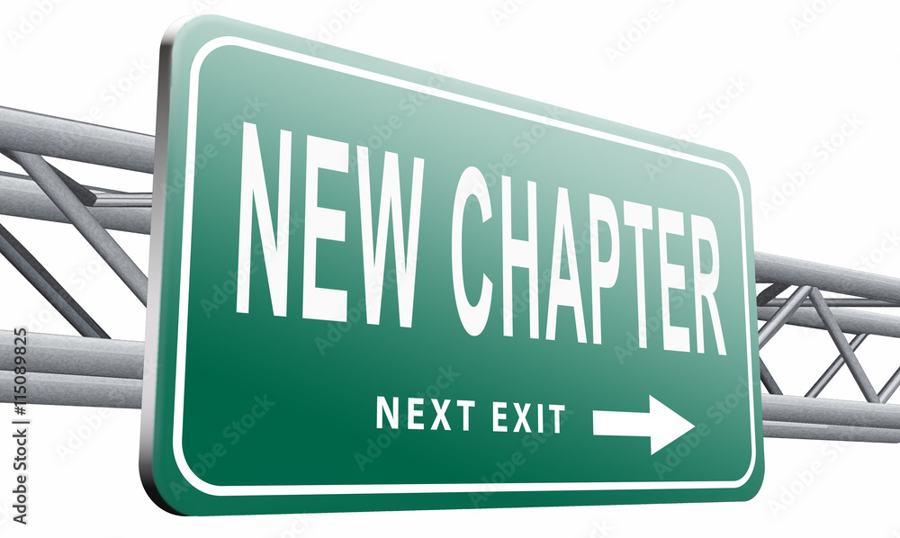 new chapter Stock-Illustration | Adobe Stock