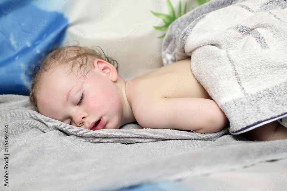 Sleeping toddler Sleeping toddler