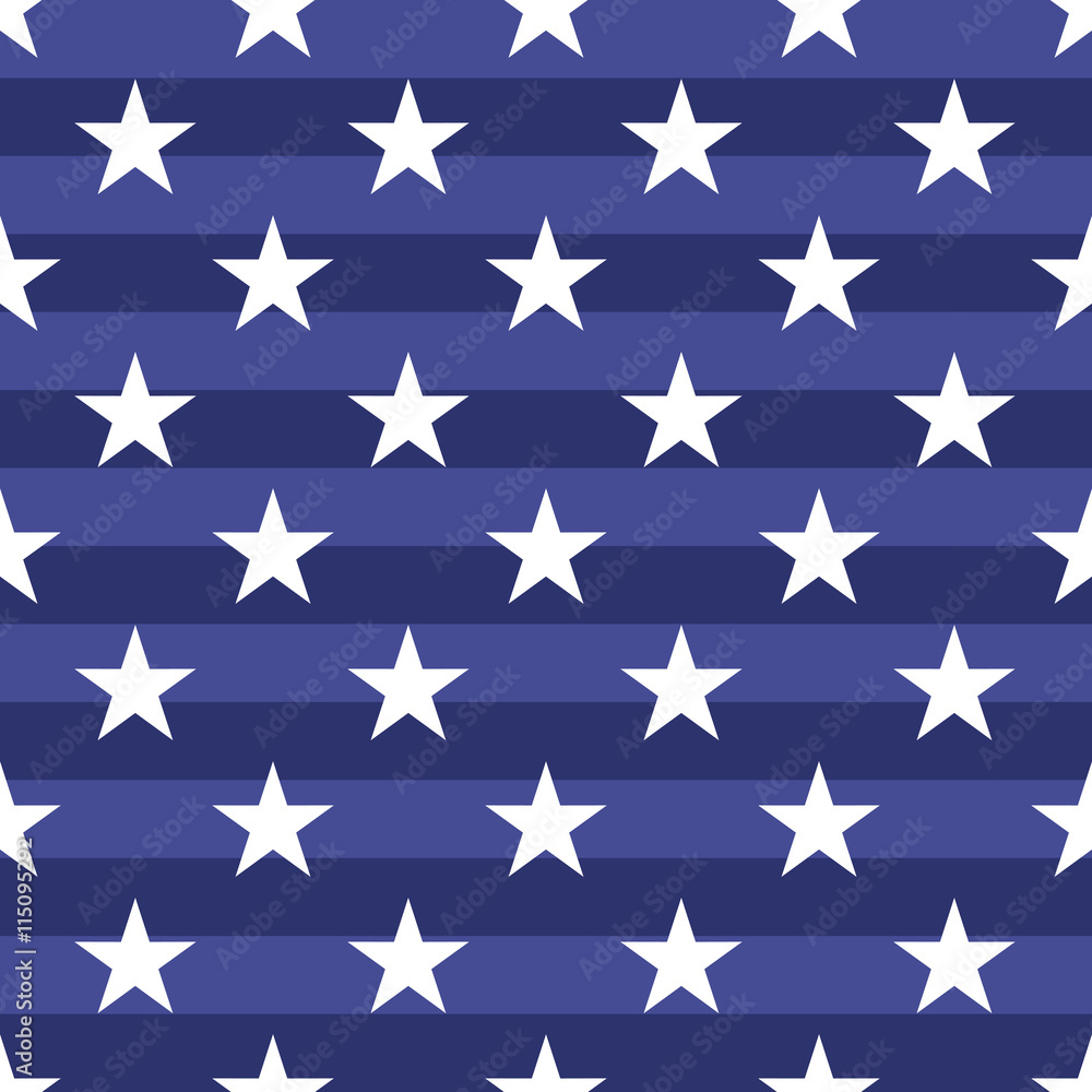 Patriotic USA seamless pattern Patriotic USA seamless pattern