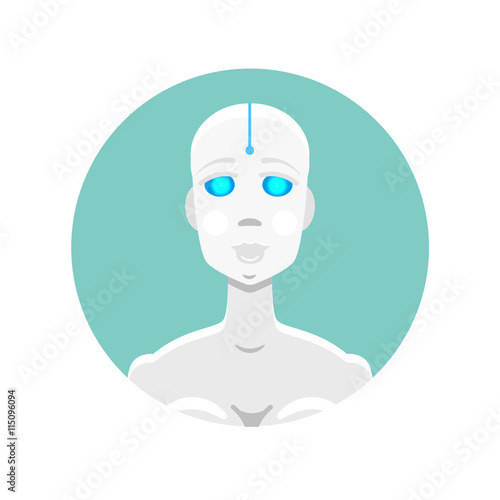 Cyber, robot girl
