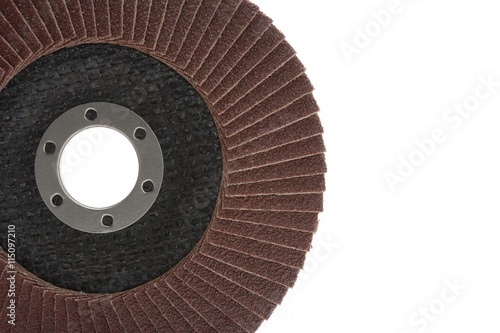 red color flap abrasive disc