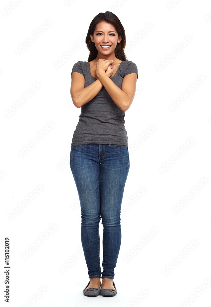 Beautiful asian girl.