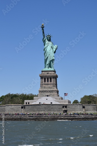 New York, Jun 2016: Statue of Liberty