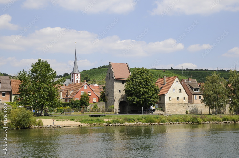 Frickenhausen am Main StockFoto Adobe Stock