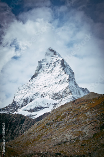 The top of the Matterhorn.