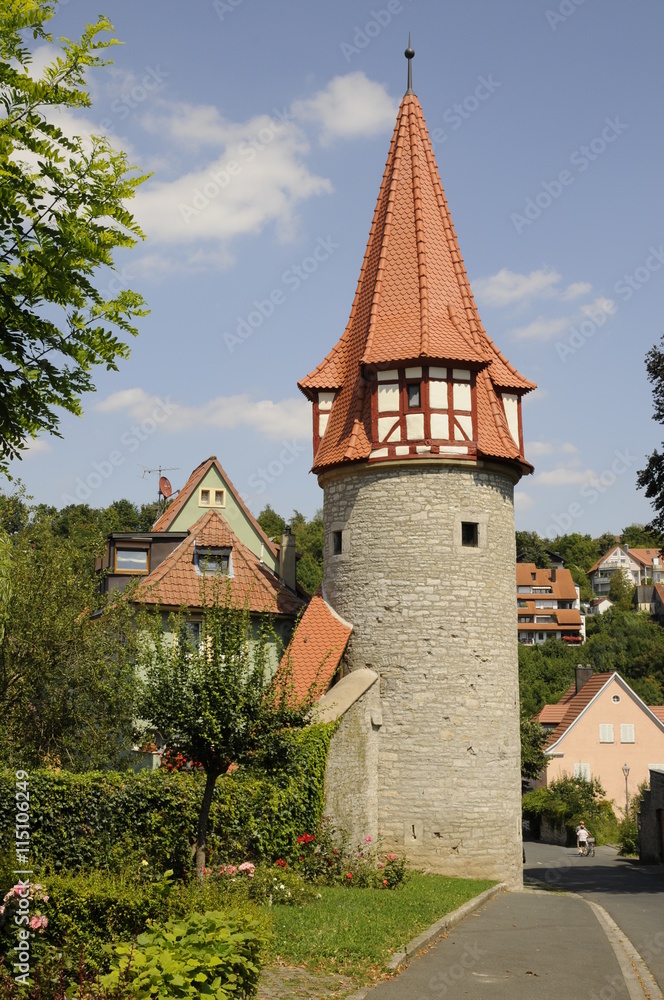 Fototapeta premium Flurersturm in Marktbreit