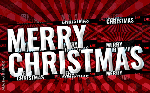 merry christmas modern back...