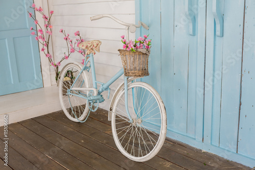 Vintage bicycle deals basket