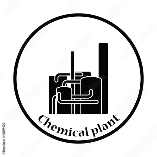 Chemical plant icon