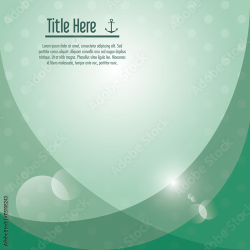 Green wallpaper icon. Cover background. Vector graphic
