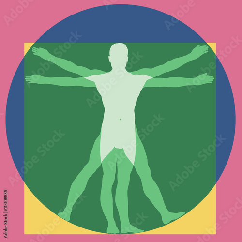 Homme - Proportions - Vitruve