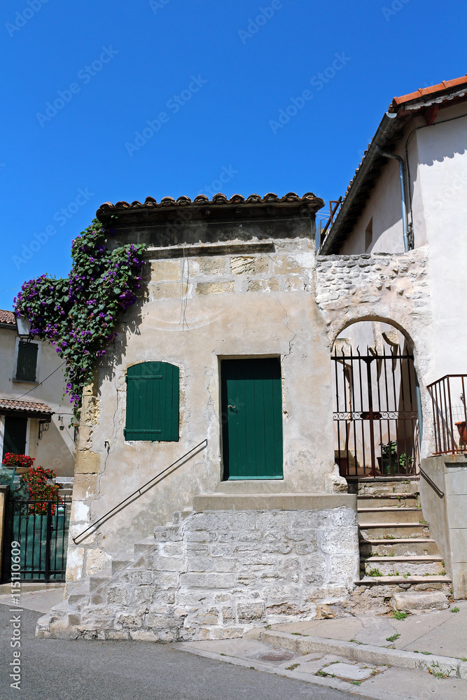 typical house in old town Arles - Southern France