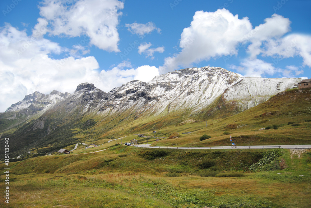 Alpen Gebirgslandschaft in Südtirol, Italien