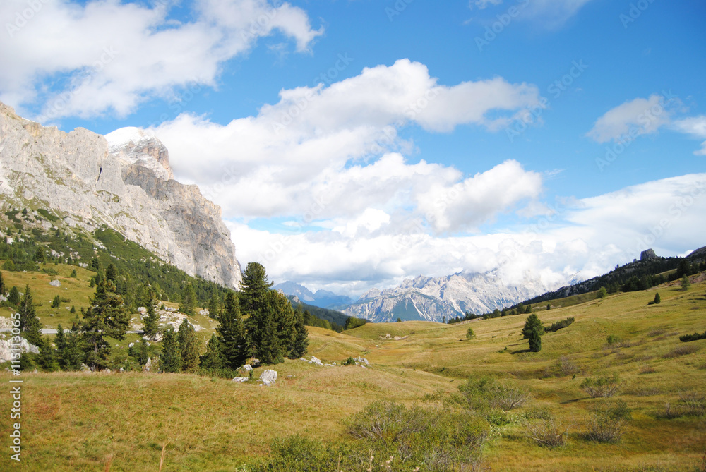 Obraz premium Alpen Gebirgslandschaft in Südtirol, Italien